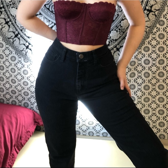 Vintage High Waisted Lee Mom Jeans - Picture 3 of 3